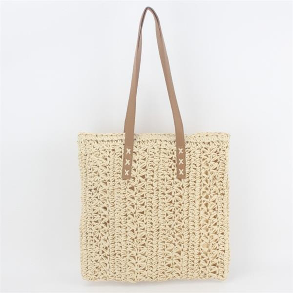 Straw Bag, custom tote bag with logo imprint 7
