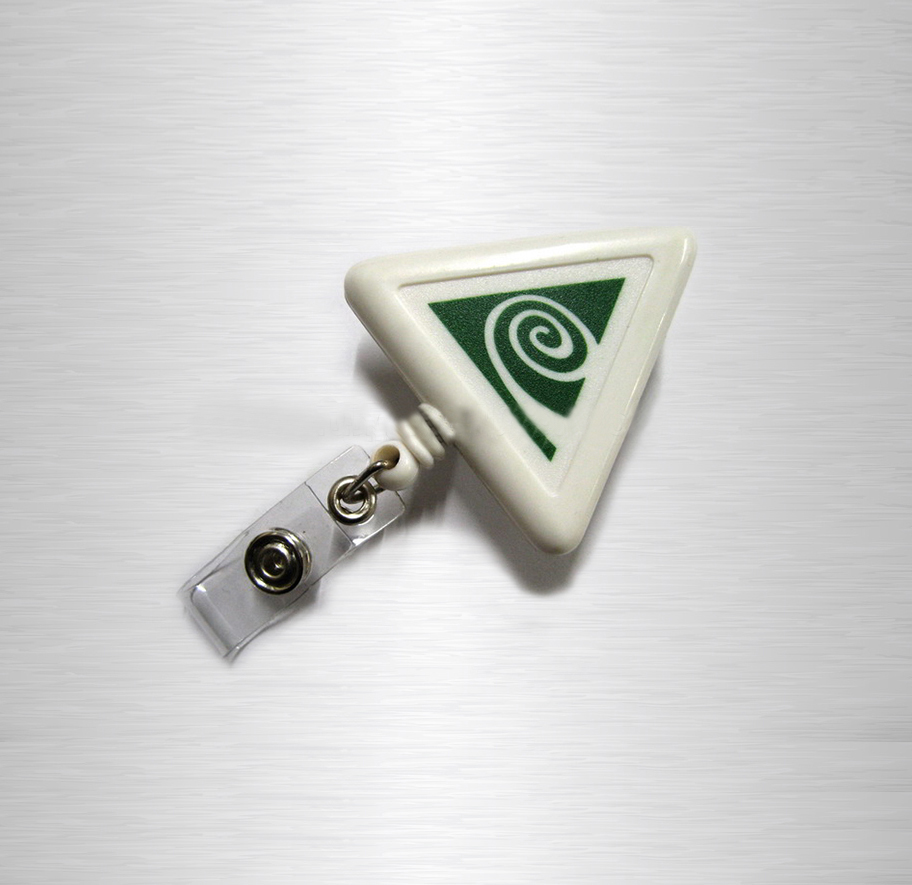 Triangle Shape Badge Reel 1