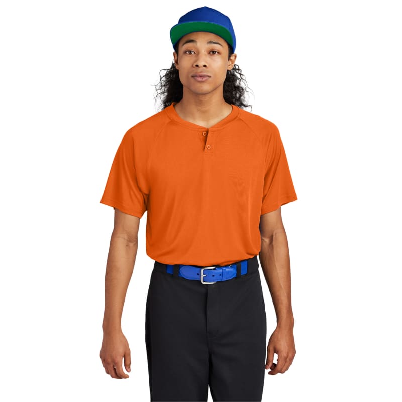 Sport-Tek PosiCharge Competitor 2-Button Henley 25