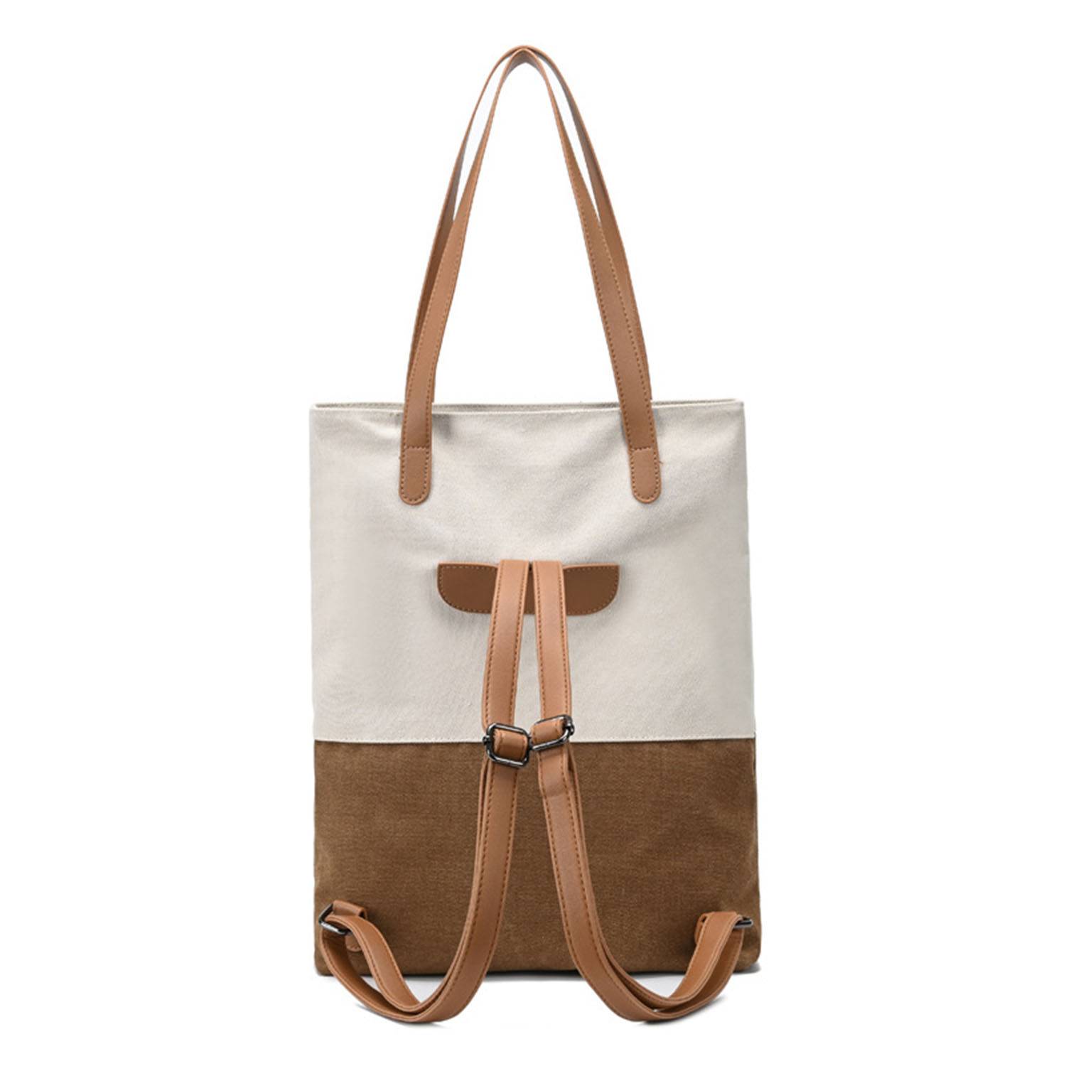 Simple Vintage Canvas Tote Bag 3