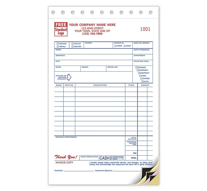 Service Orders, Carbon, Small Format 2