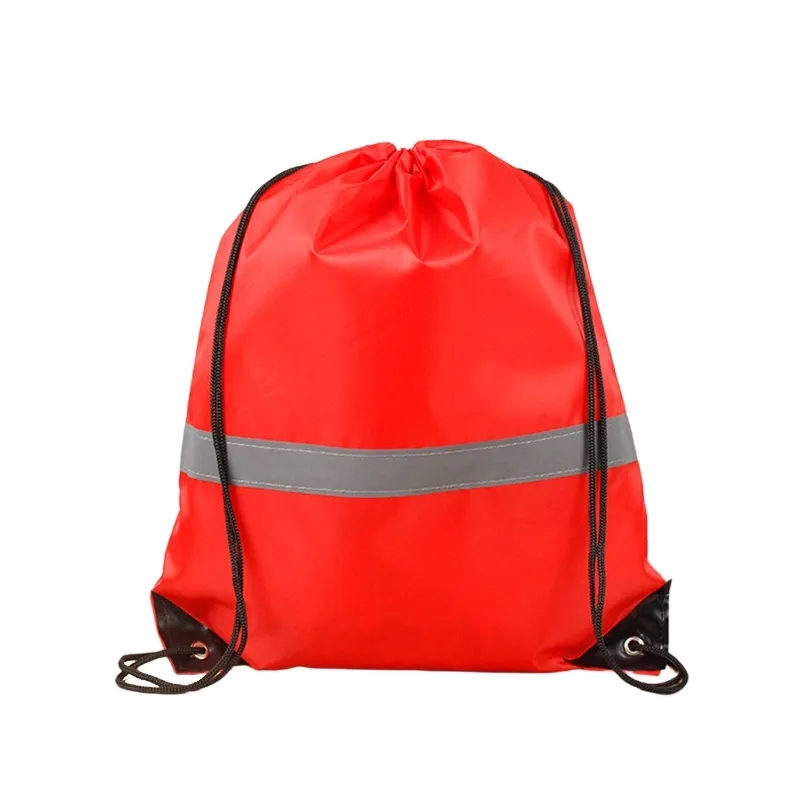 Drawstring Backsacks Reflective Strip 5