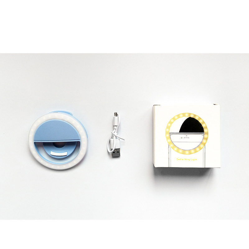 Selfie LED Ring Light Clip On Phone 3