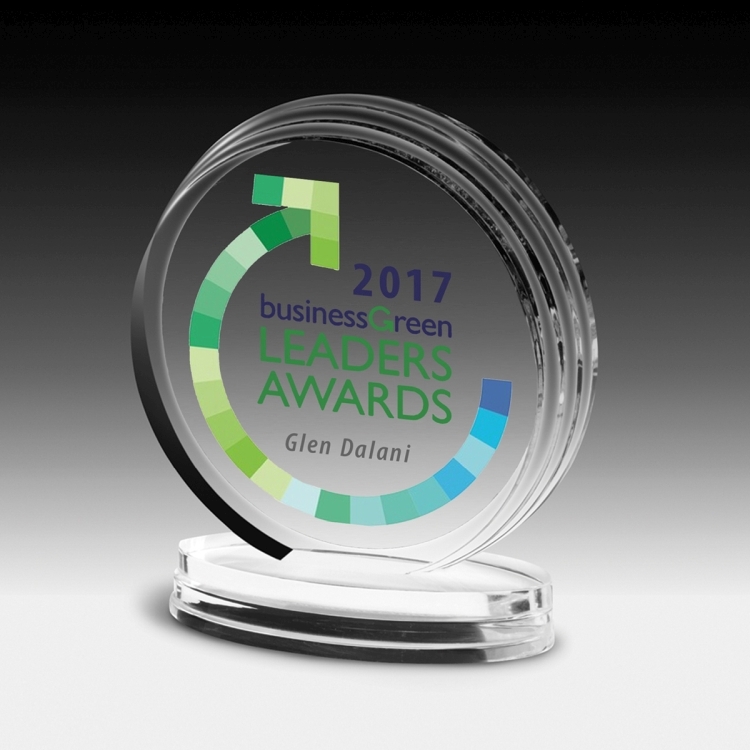 Round Legend Award (5 1/4" x 6" x 3/4") - 4 Color Process 2
