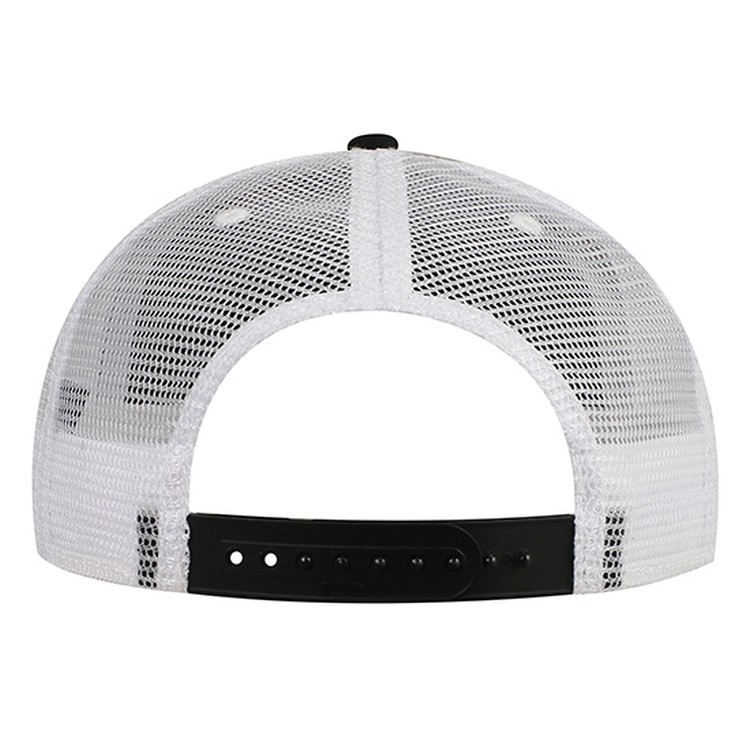 OTTO CAP® OTTO SNAP 5 Panel Pro Style Mesh Back Trucker Snapback Hat 7