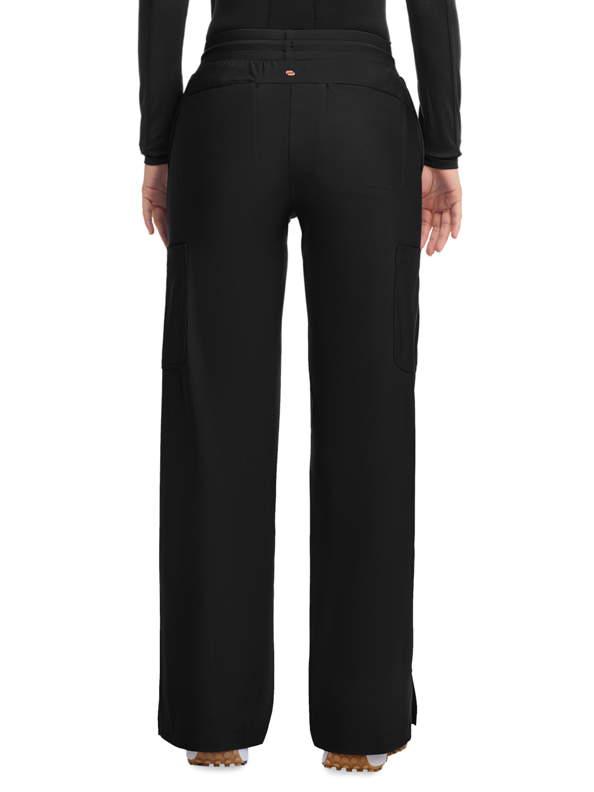 Infinity Kinetic - Women's 6-Pocket Pintuck Wide Leg Pant 12