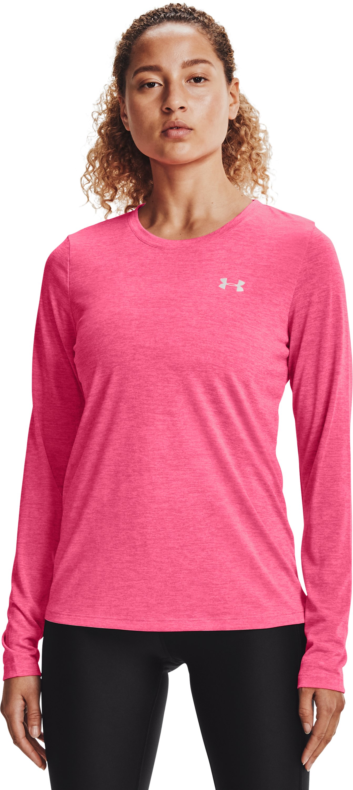 Women's UA Tech Twist Crew Long Sleeve  6