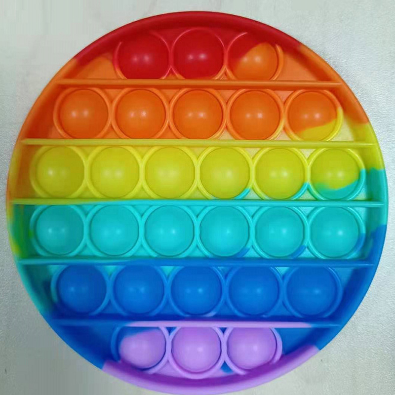 Round Camo Push Pop Bubble Sensory Toy 11