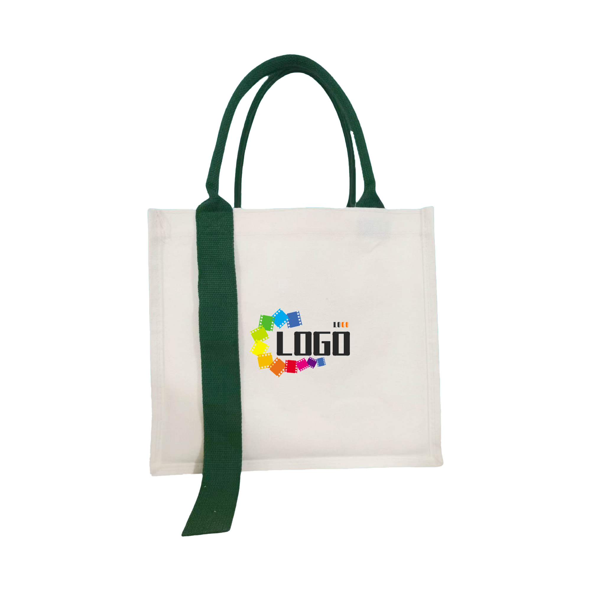 Oxford Cloth Canvas tote, custom tote bag with logo imprint 1