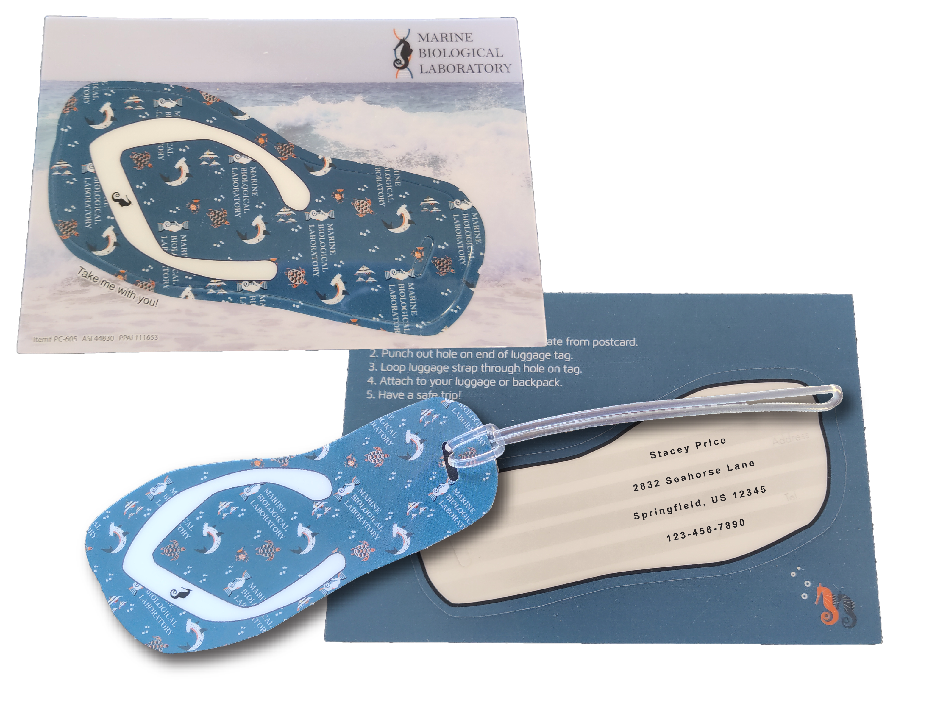 Shoe Shaped Luggage Tag 3