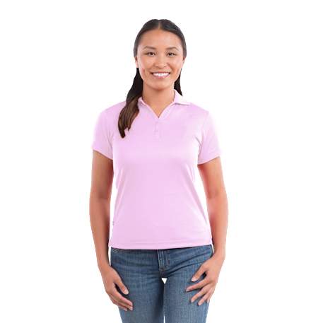 Women's MORENO TEXT MICRO SS POLO 442