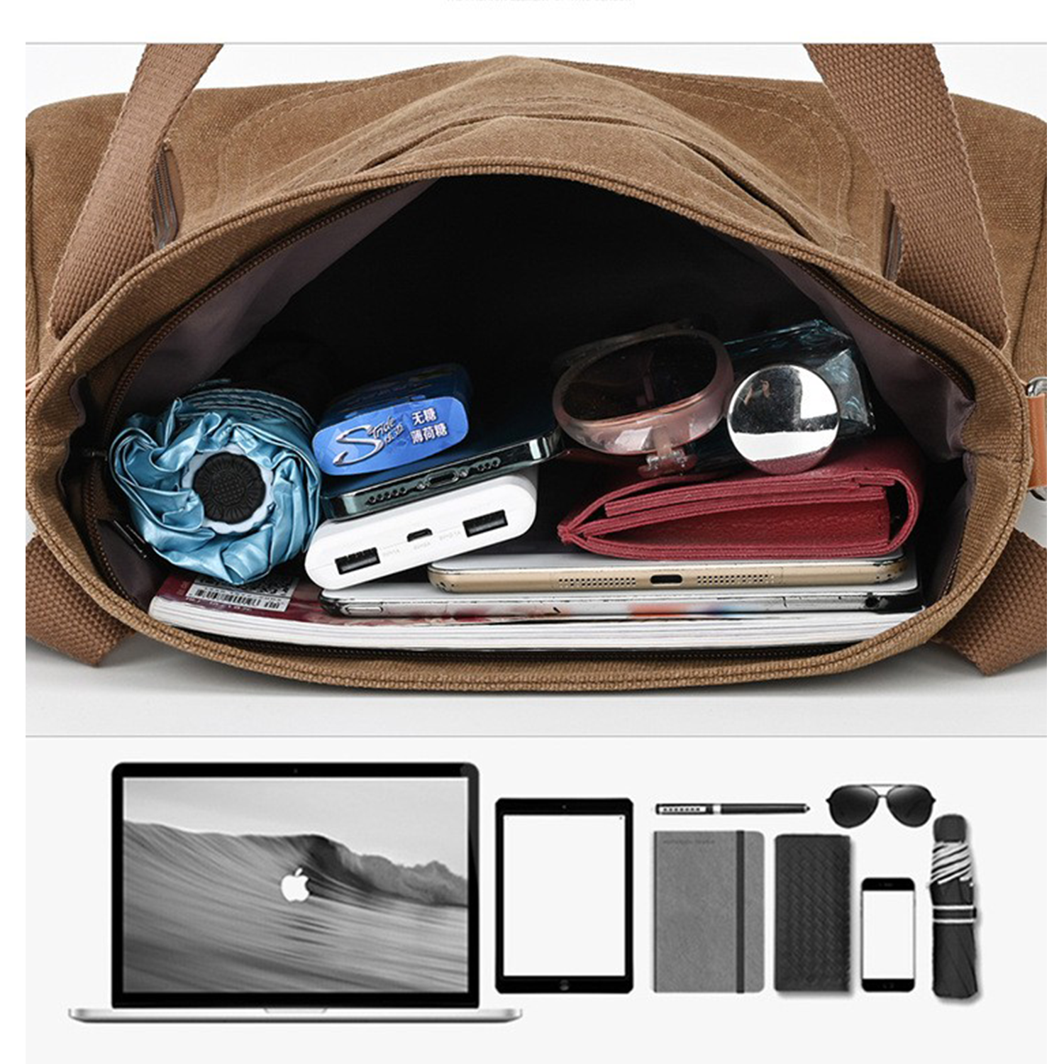 Canvas Handbag Crossbody Bag for Women 4