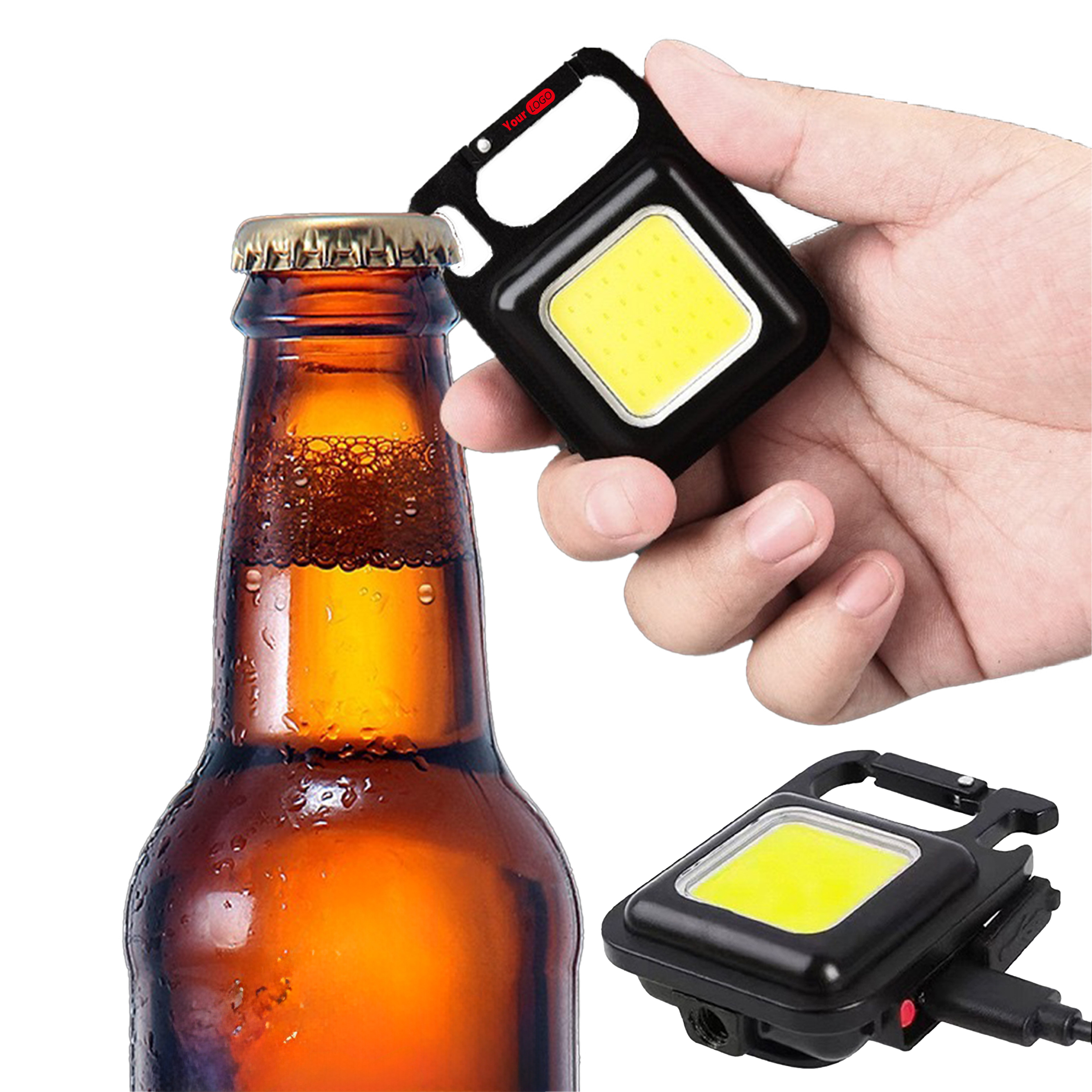 Aluminum Portable Mini Electric Bottle Opener 3