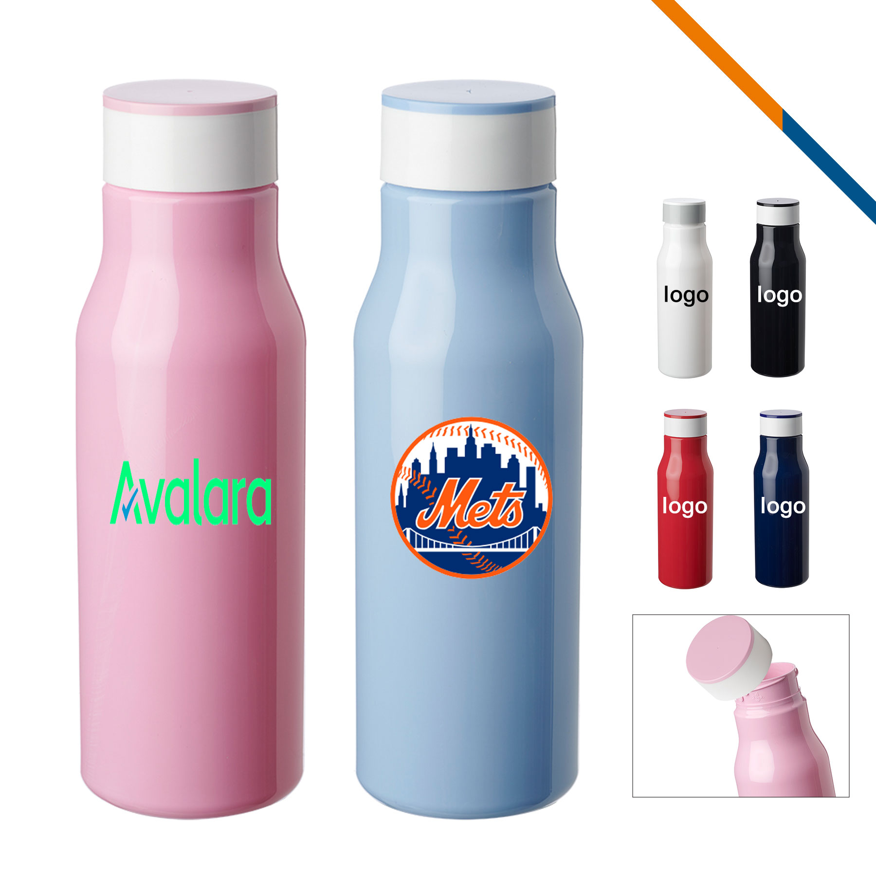Jovie Plastic Water Bottles - 25 OZ. 4