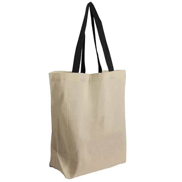 Brunch Cotton Grocery Tote Bag -10x14x5 2