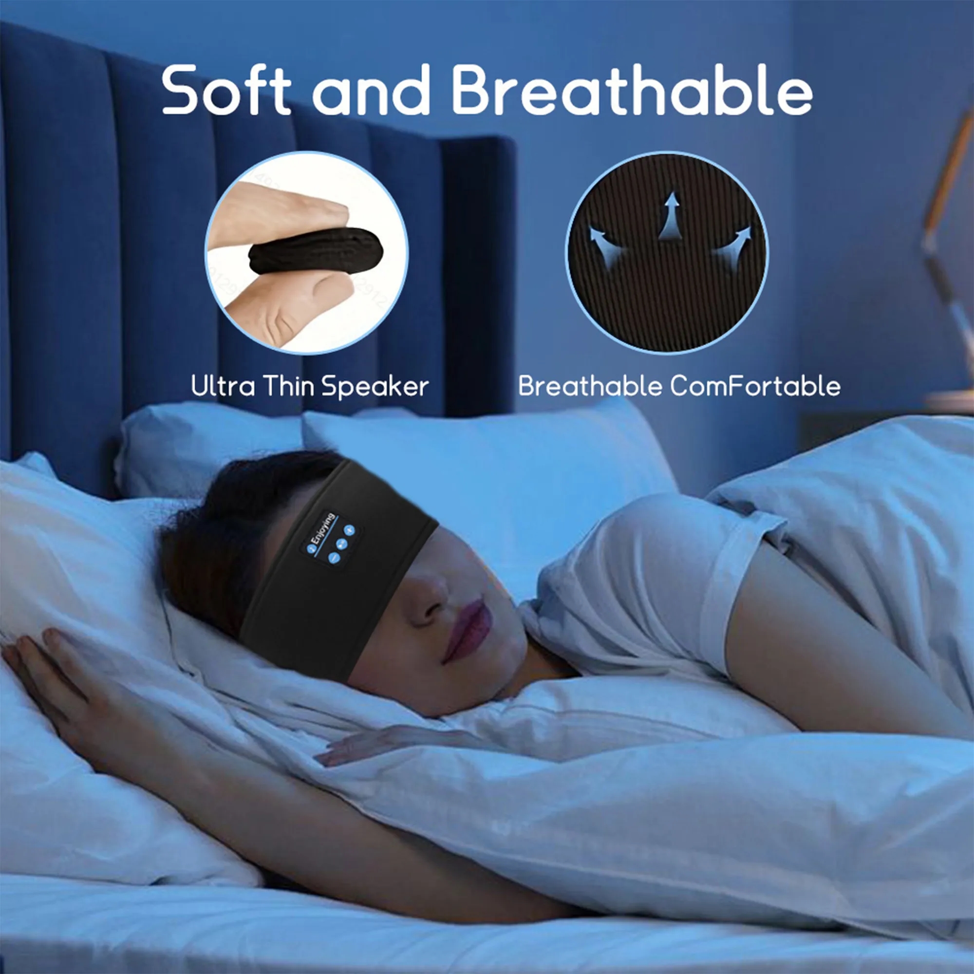 Wireless Headphones With Sleep Headband 7