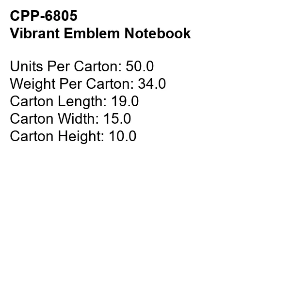 VIBRANT EMBLEM NOTEBOOK 2