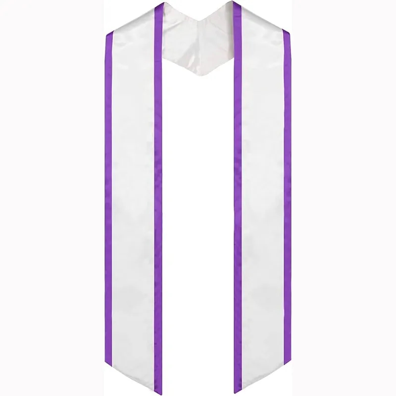 Graduation Stole with Trim 5
