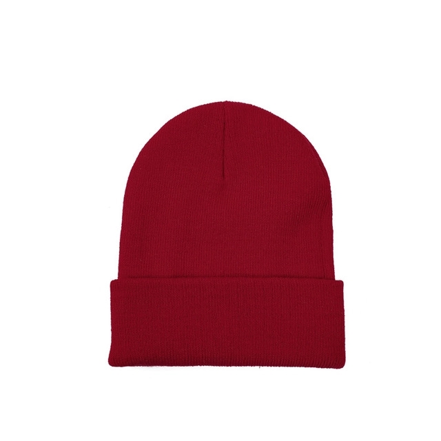 Knit Beanie With Cuff 2