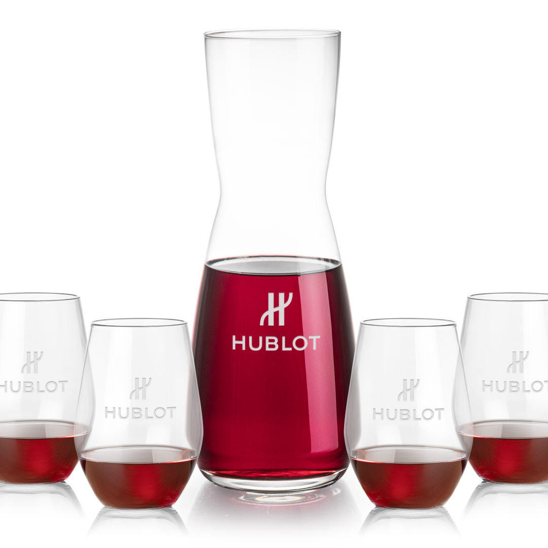 Mason Carafe & Vale Stemless Wine Set 2