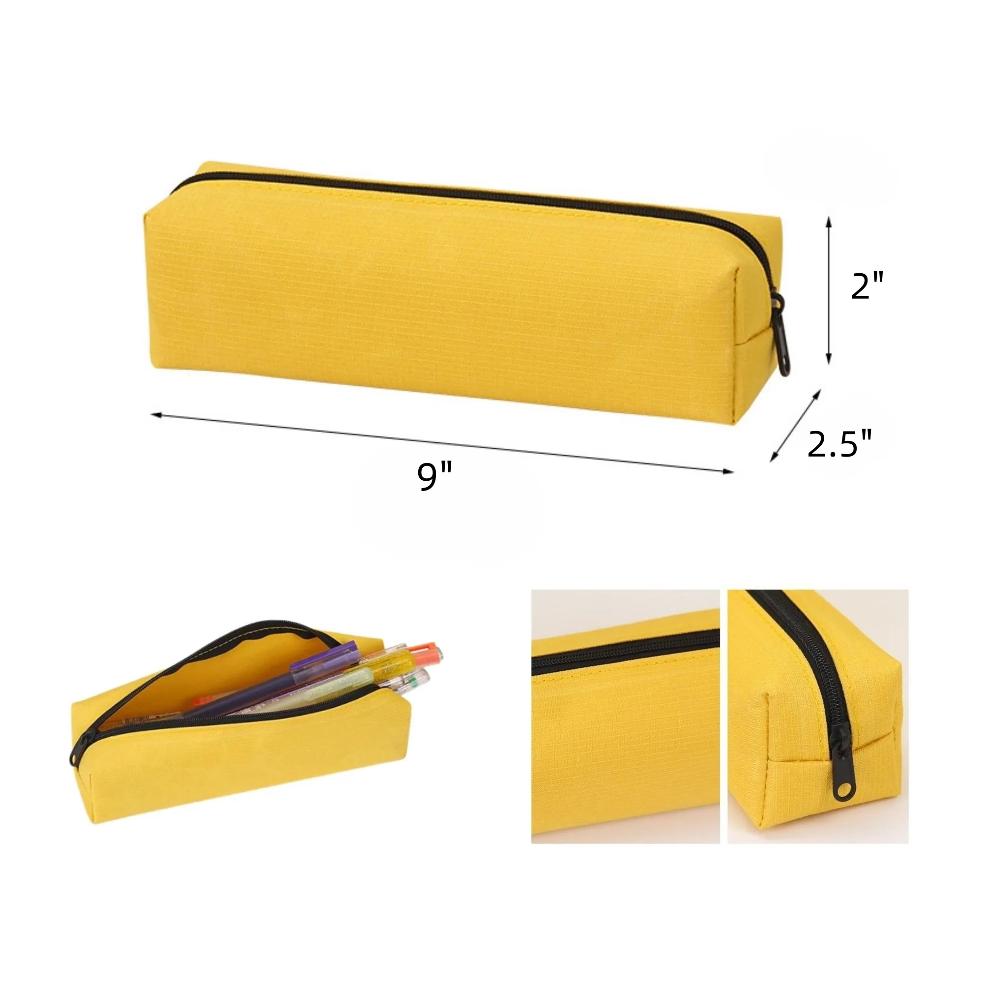 MOQ 50 Oxford Colorful Pencil Bag 2