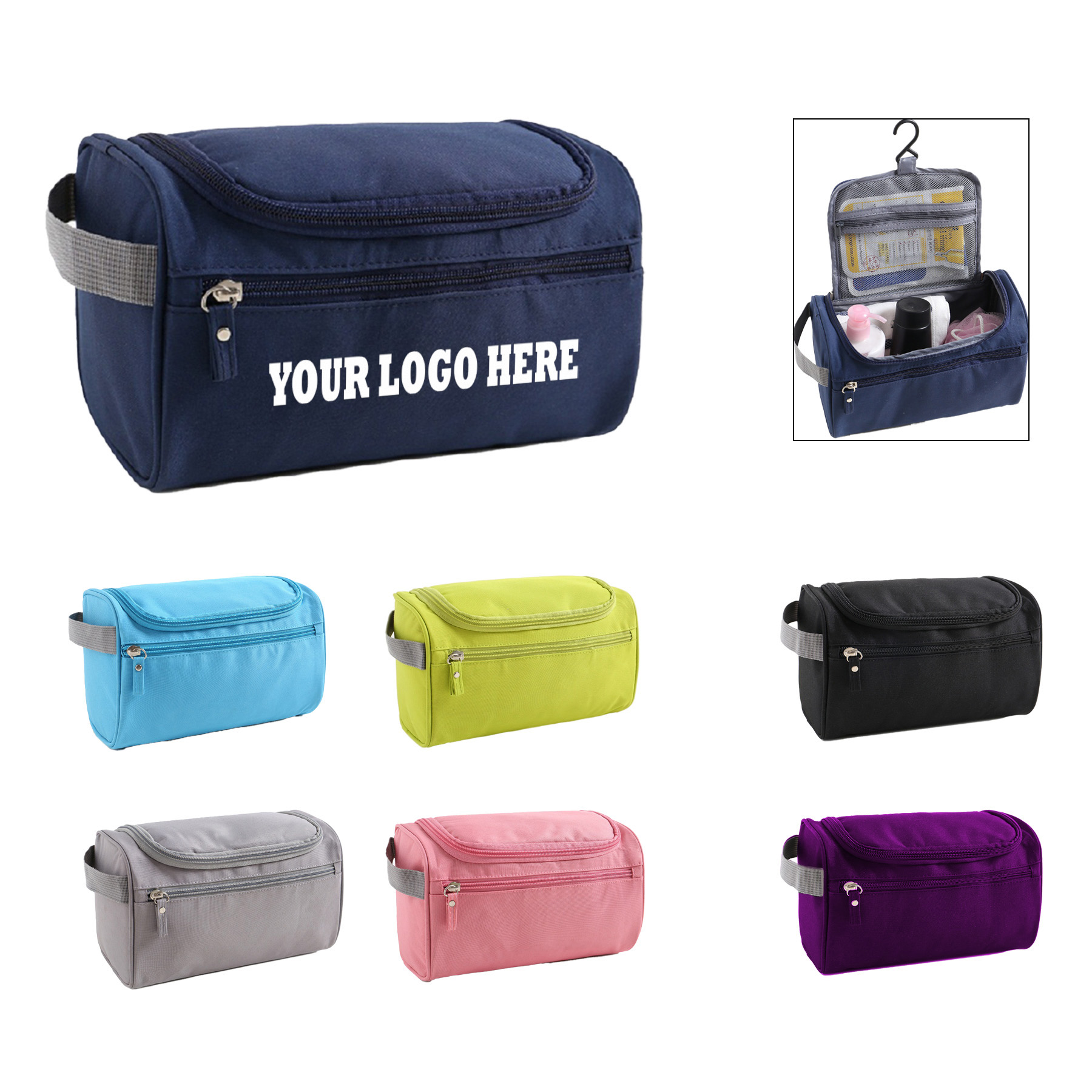 Waterproof Polyester Cosmetic Bag 2