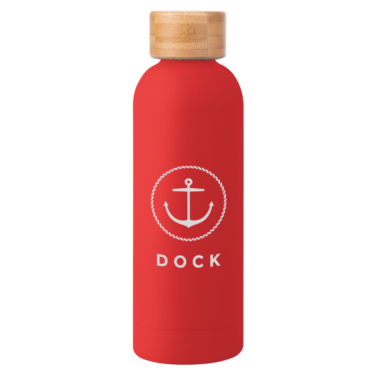 17 Oz. Blair Recycled Stainless Steel Bottle With Bamboo Lid, custom water bottle with logo imprint 5