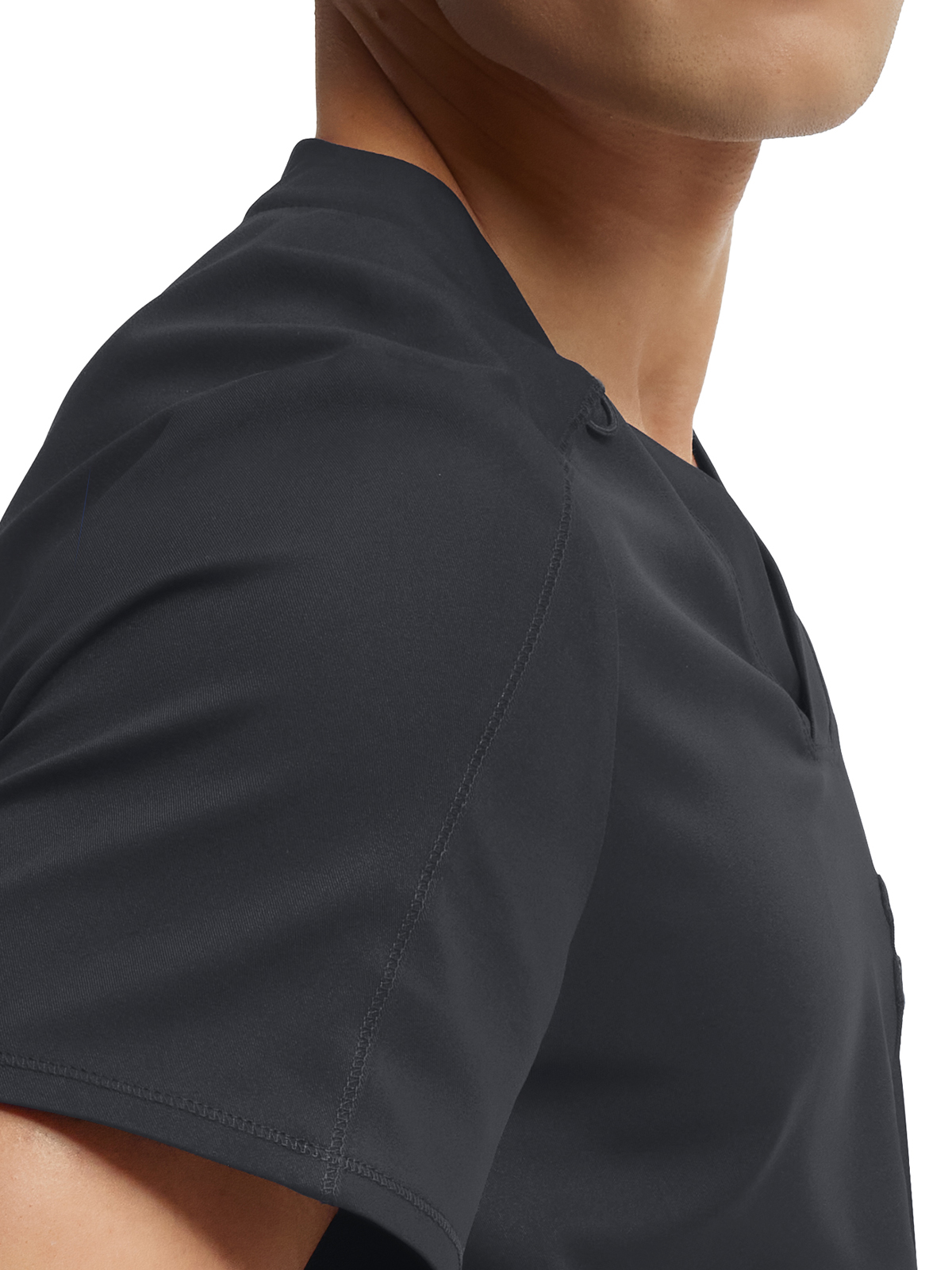 White Cross - VIBE - Men's Two-Pocket Tuck-In V-Neckline Top 1