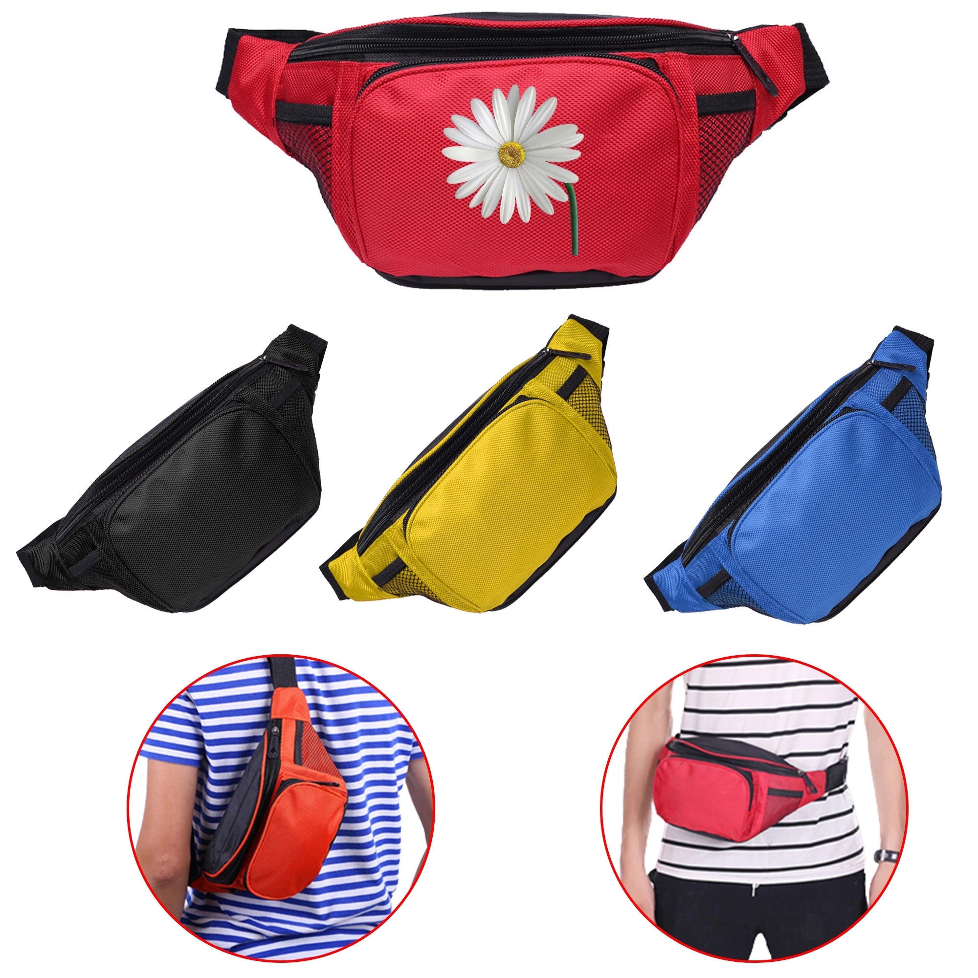 Running Belt Waist Pouch Fitness Sport Pack 2