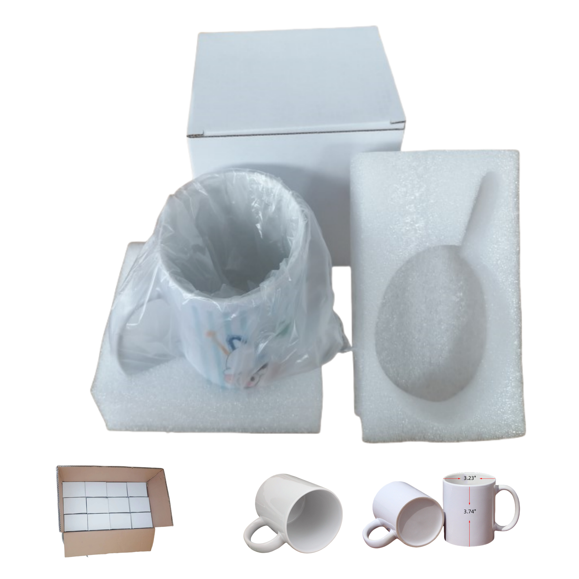 Stunning AA Grade 11oz Ceramic Mug - Perfect for Coffee Lovers 2