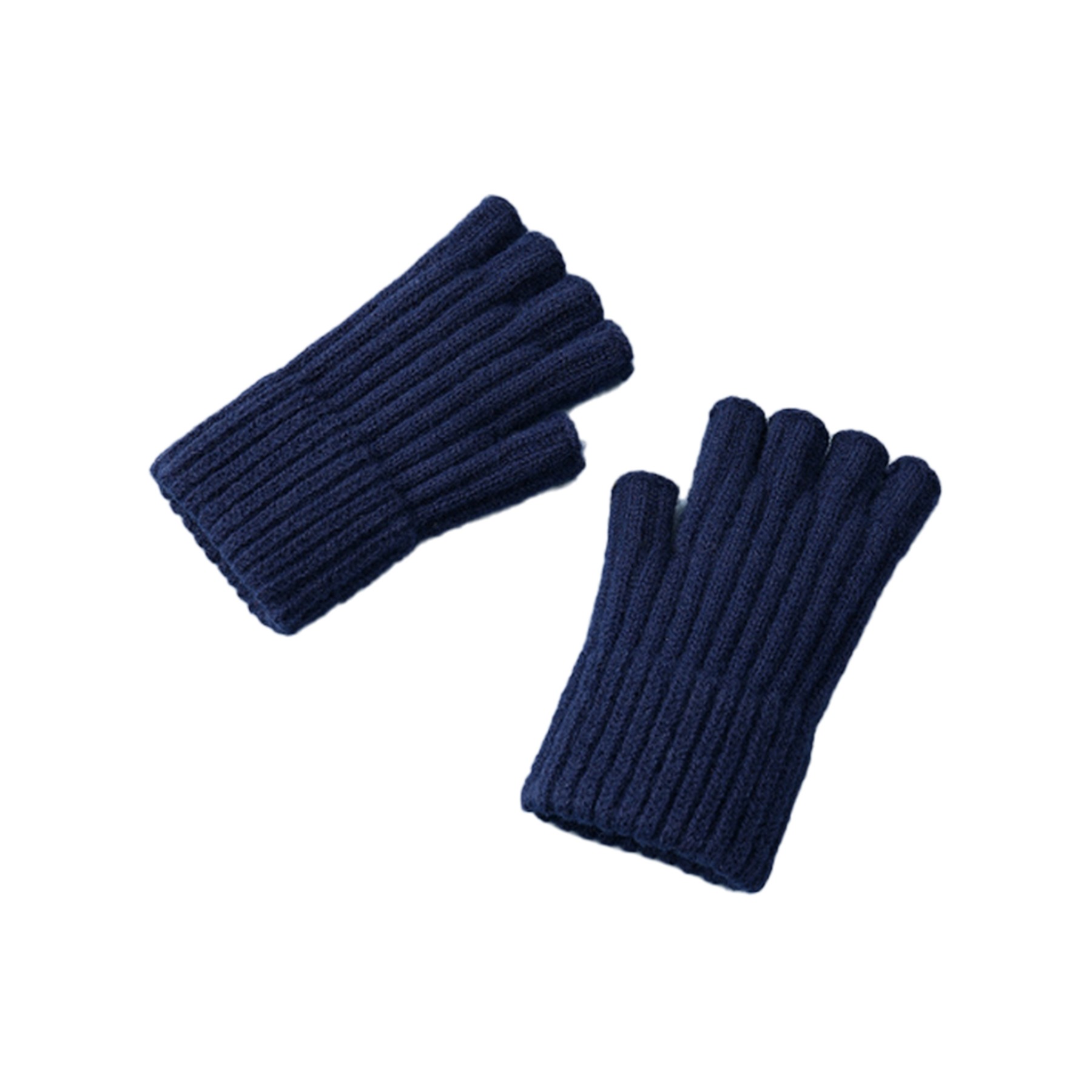 Winter Fingerless Knit Glove 2