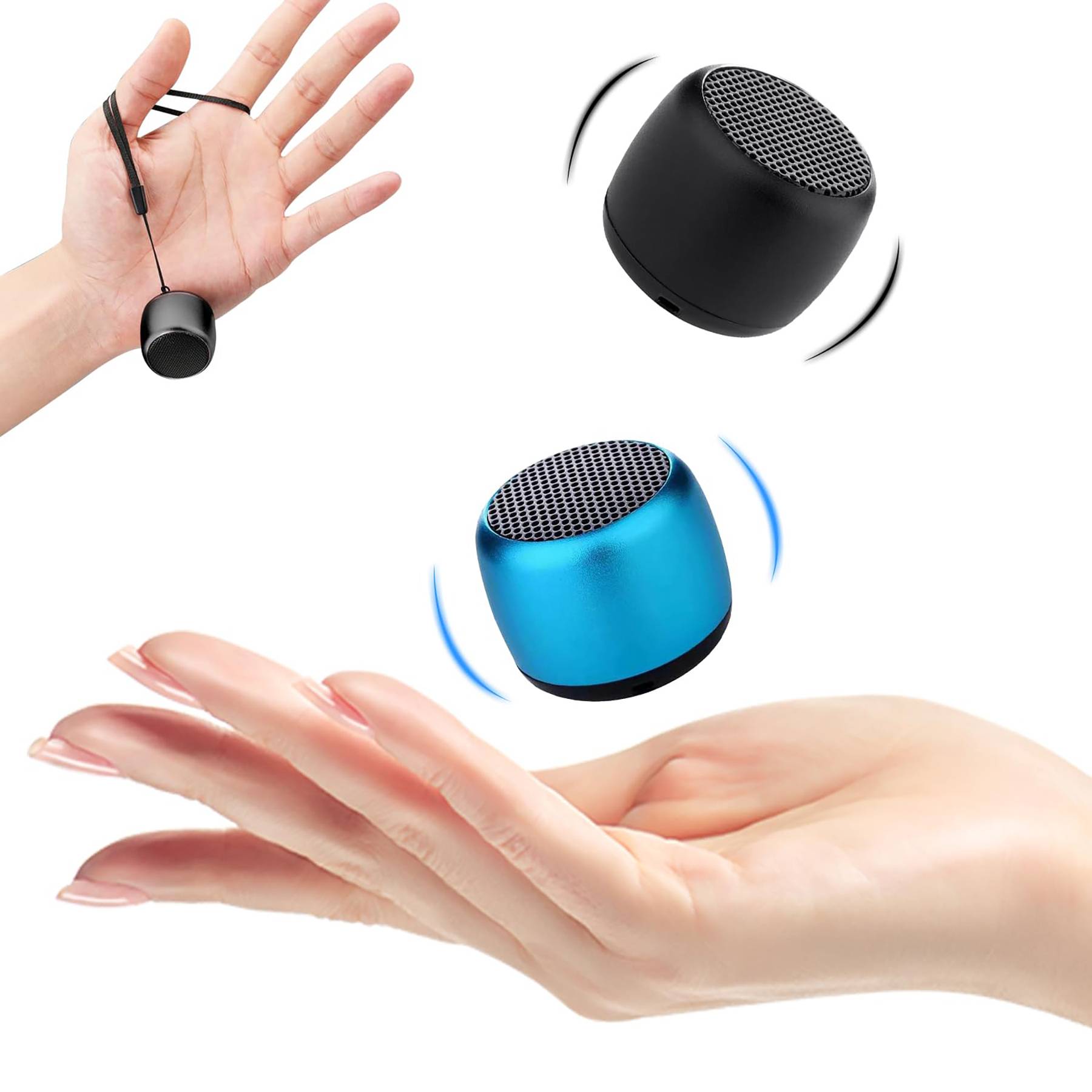 Portable Bluetooth Speakers Wireless with Loud Stereo Sound 5