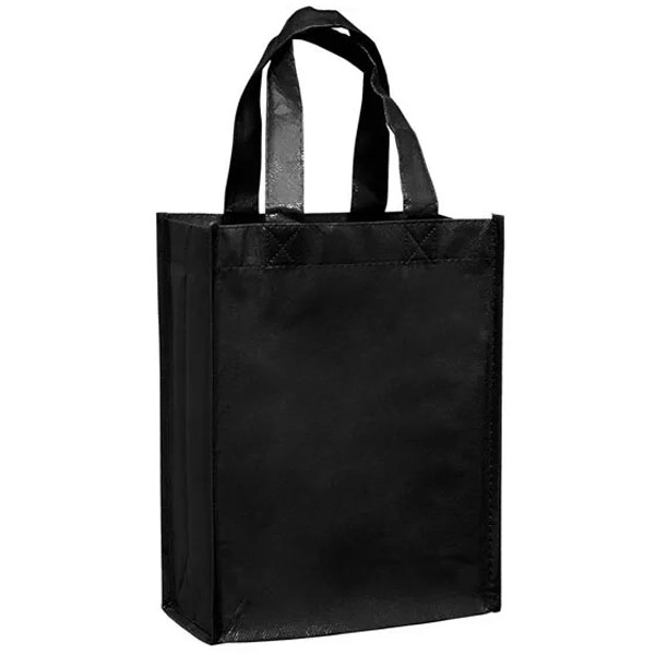 Full Color Small Laminated RPET Tote Bag (9W x 4.5D x 12H) 4