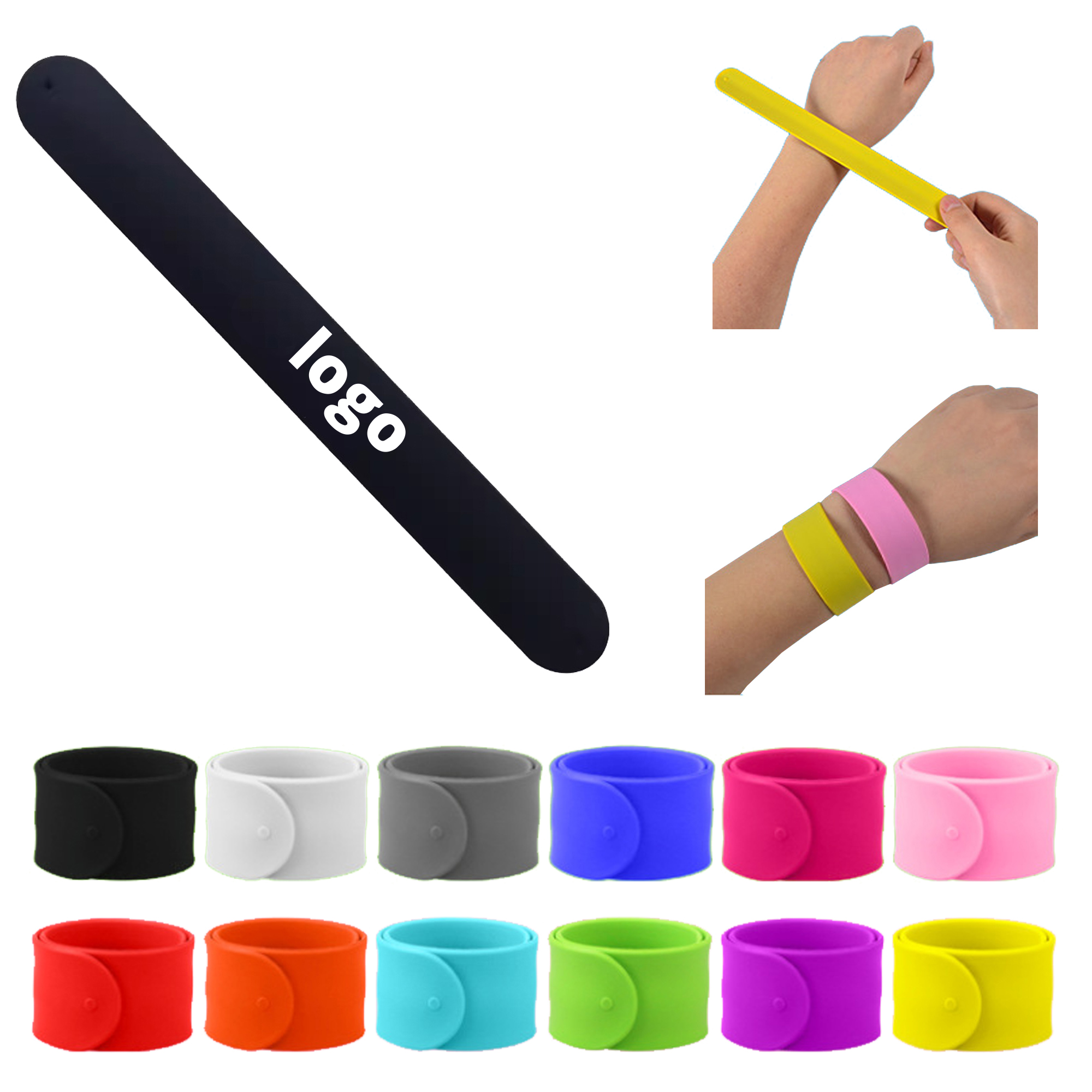 Silicone Slap Bracelet 2