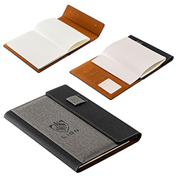 Folio Refillable Hardcover Journal with Card Pockets and Magnetic Closure 7