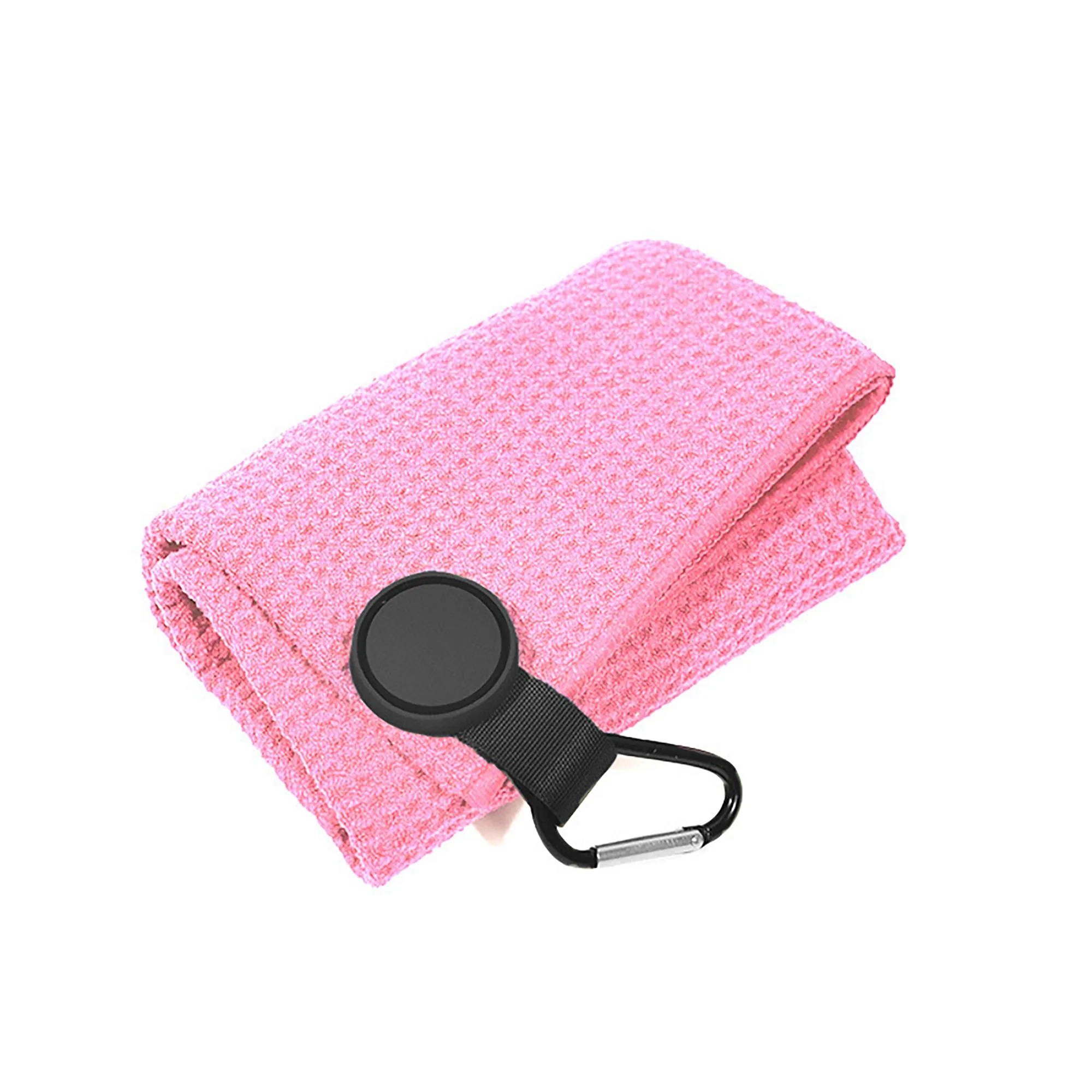 Round Microfiber Golf Towel with Strong Magnet 7