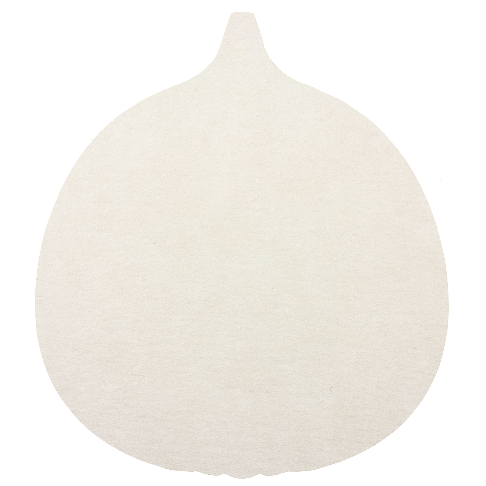 Full Color Process 40 Point Pumpkin Pulp Board Coaster 3