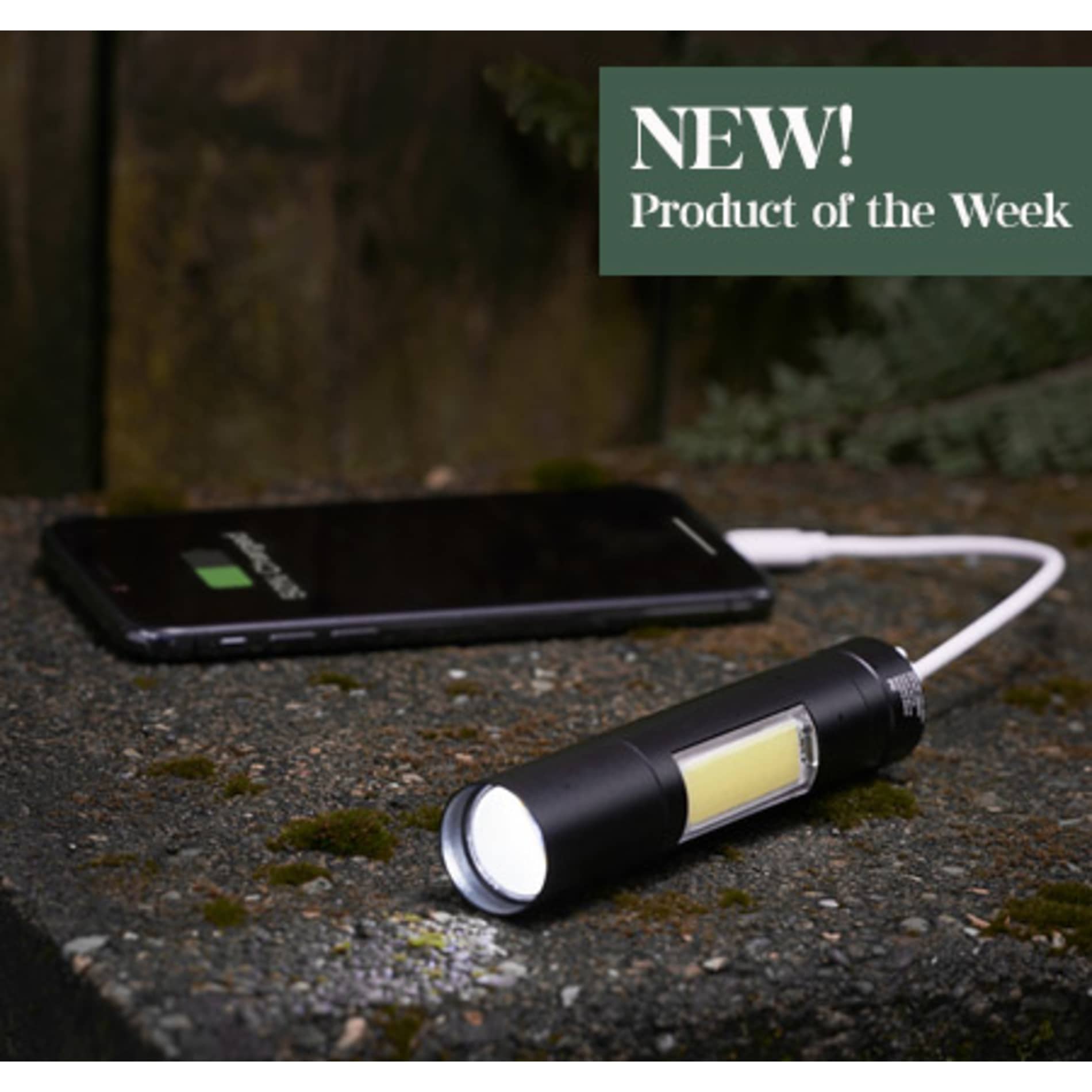 Rechargeable 2200mah Flashlight 66