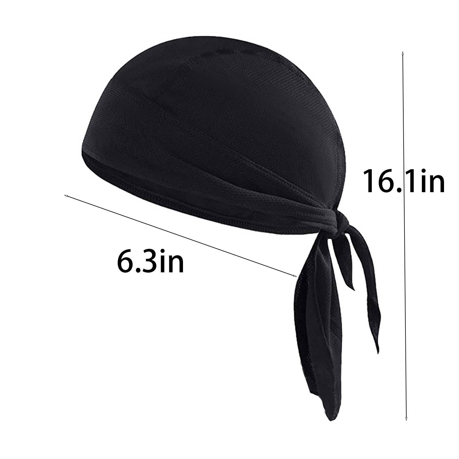 Polyester Moisture-Wicking Quick-Dry Cooling Headband 16