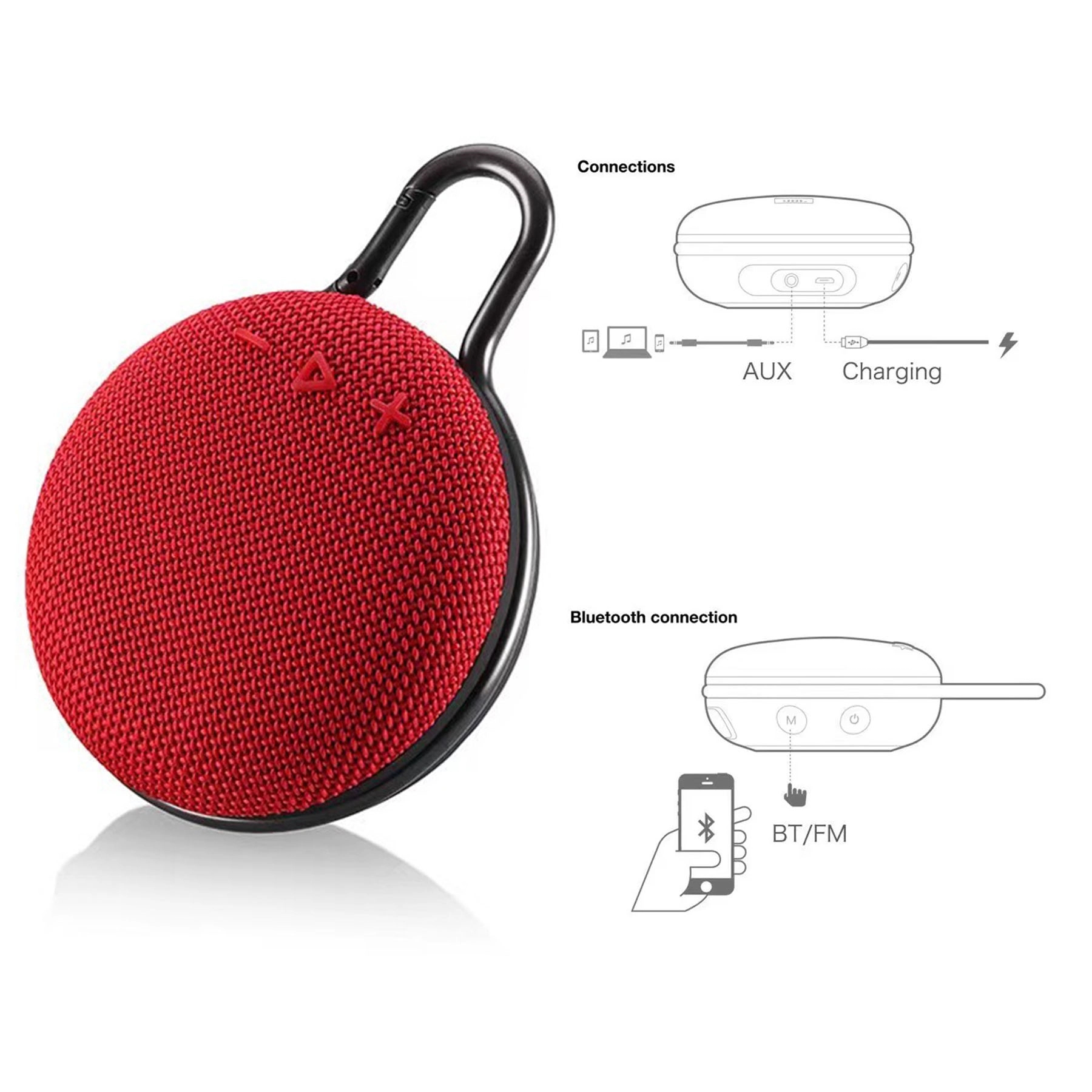 Portable Waterproof Bluetooth Speaker 4
