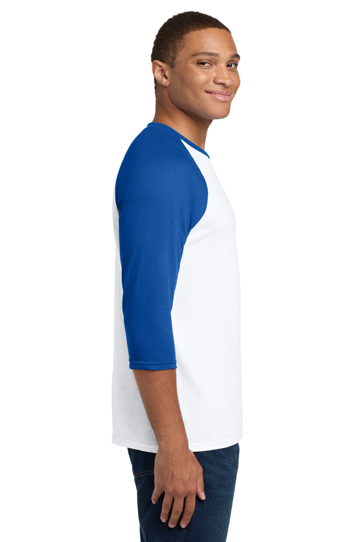 Gildan Heavy Cotton 3/4-Sleeve Raglan T-Shirt. 5700 51
