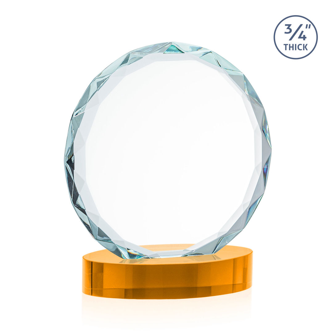 Centura VividPrint™ Award on Alberton Base - Amber 9