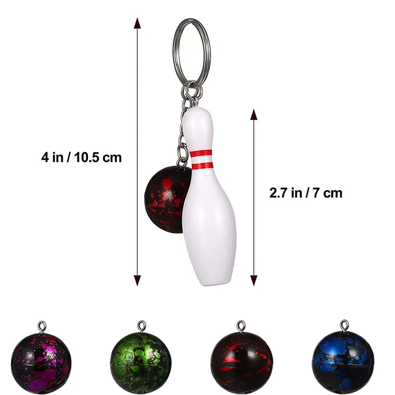 Bowling Pin Keychain 2