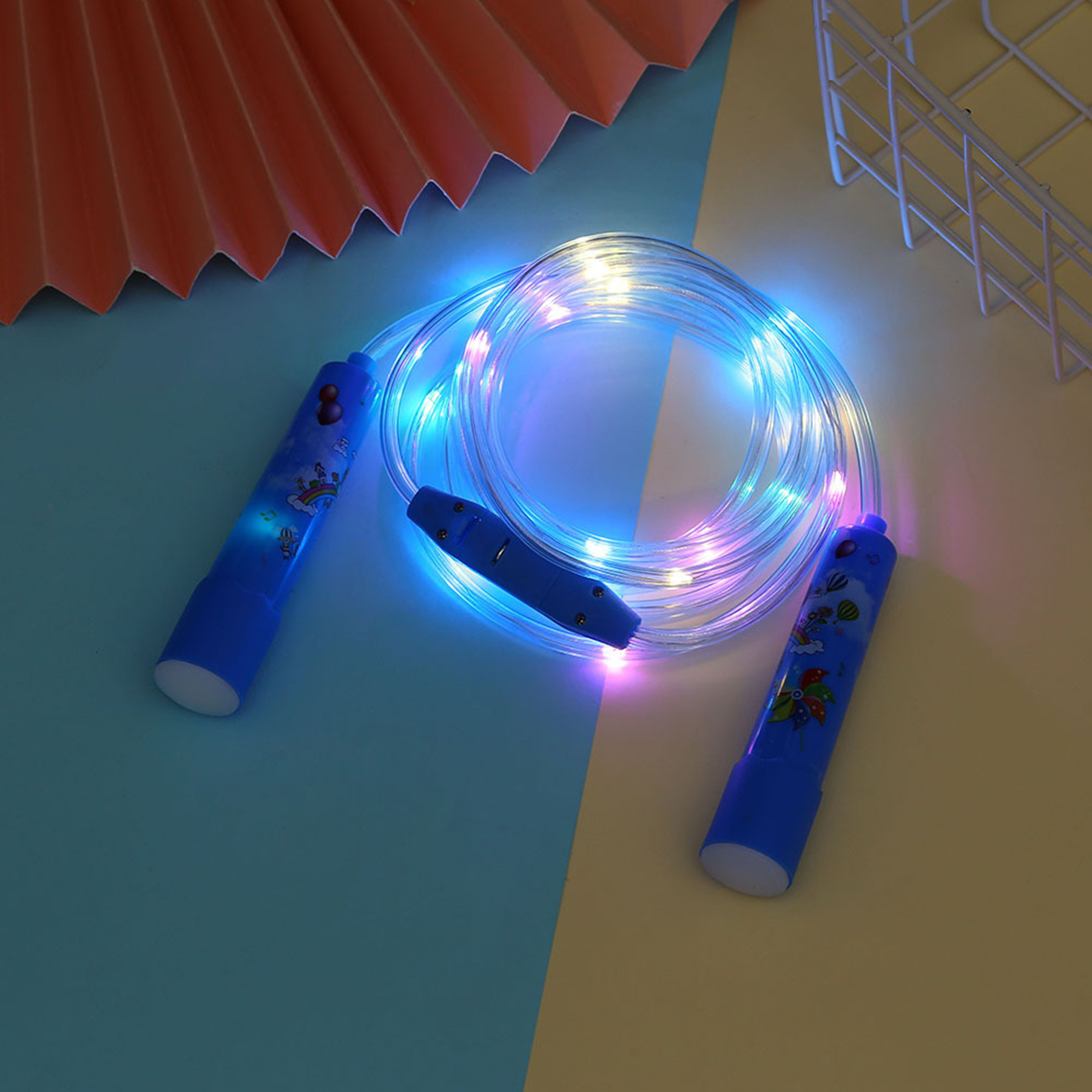 Light Up Flashing Color Changing Skipping Led Jump Rope 4