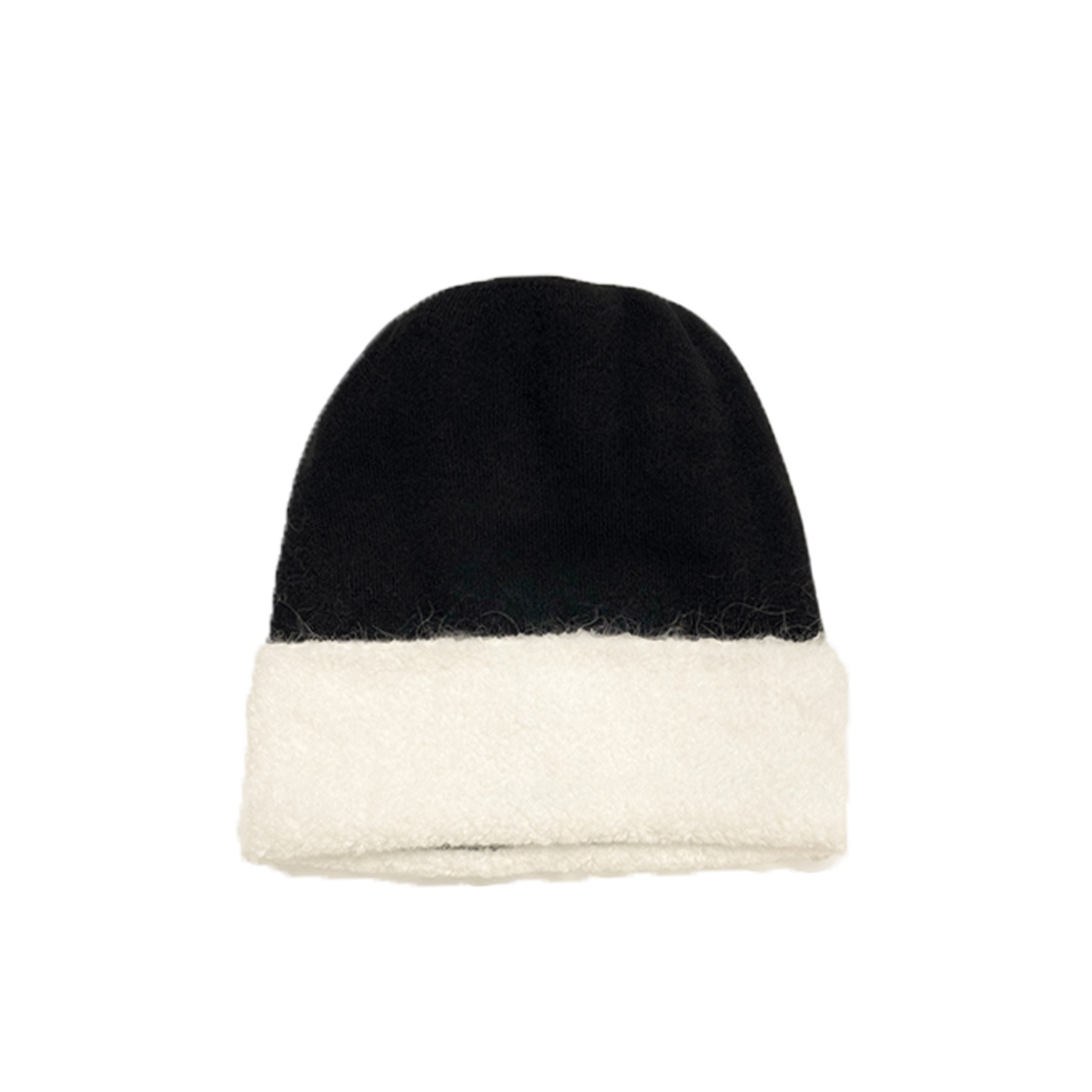Fluffy Knitted Beanie Hat 4