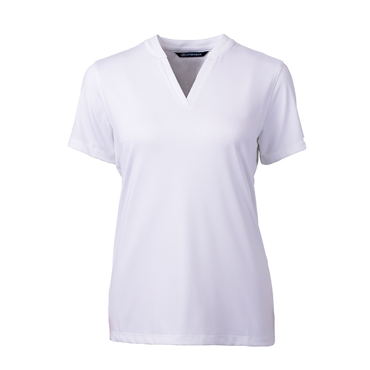 Cutter and Buck Ladies Forge Heather Stretch Blade Top 9