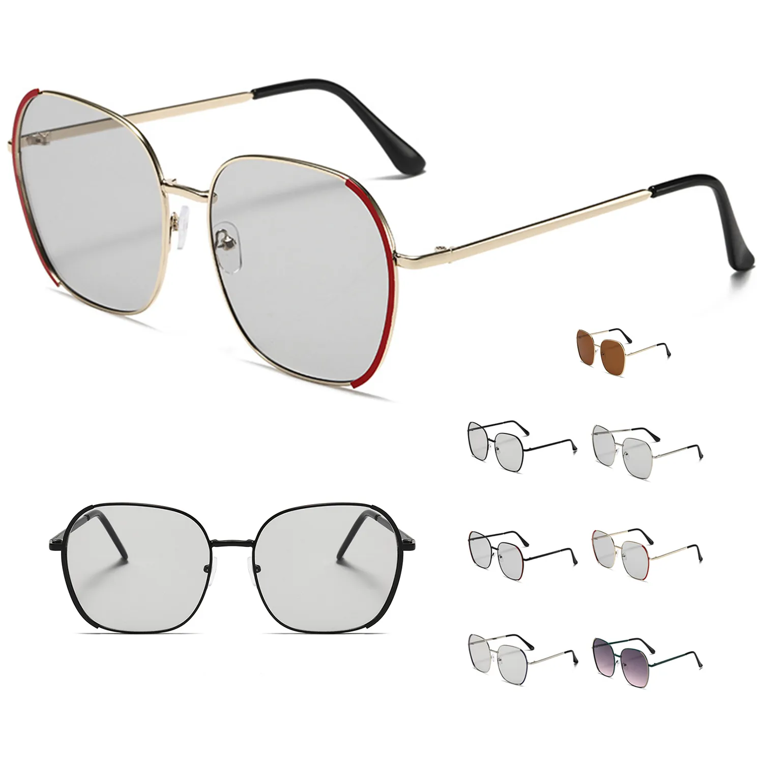 Uv Block Square Sunglasses 3