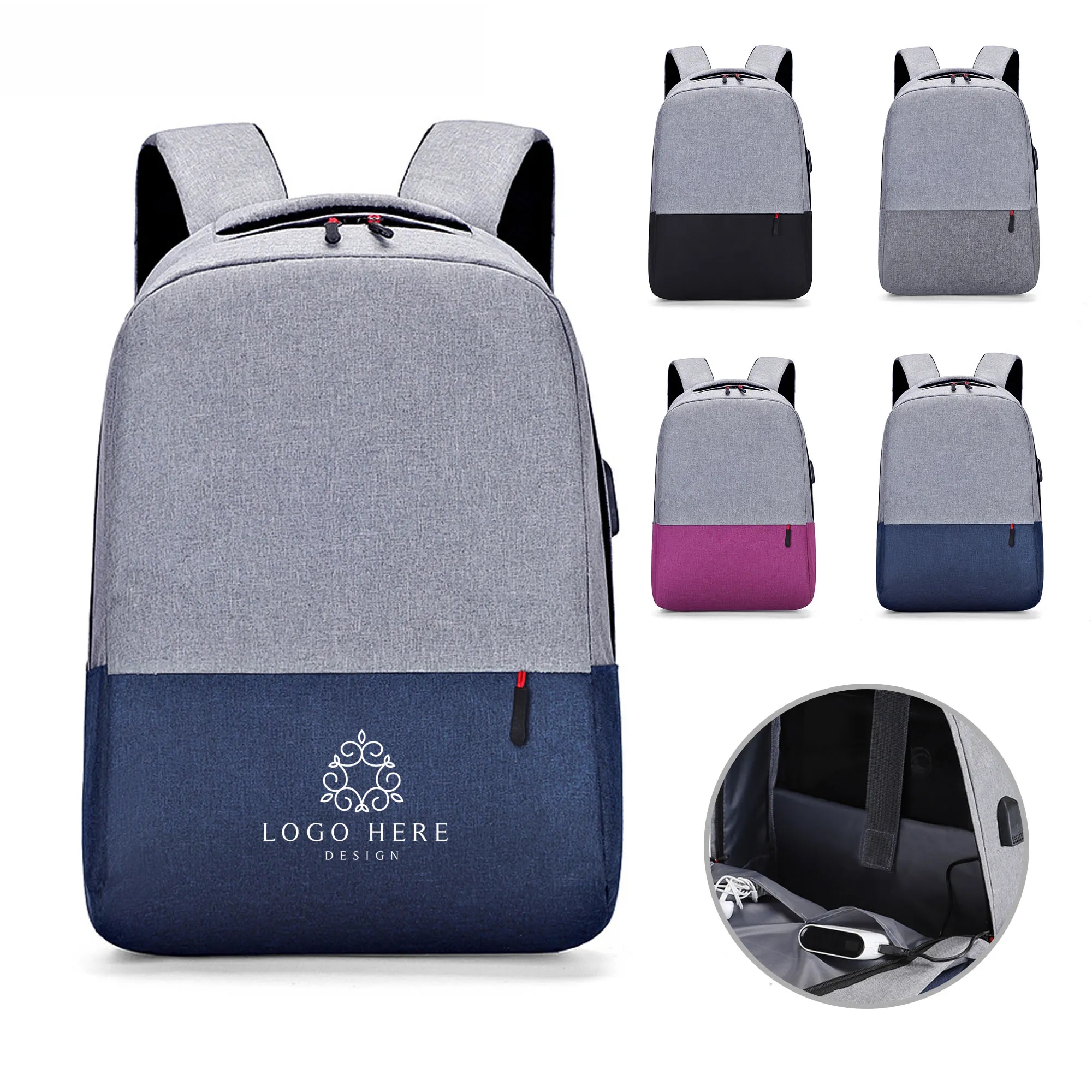 Usb Charging Waterproof Business Bag 3