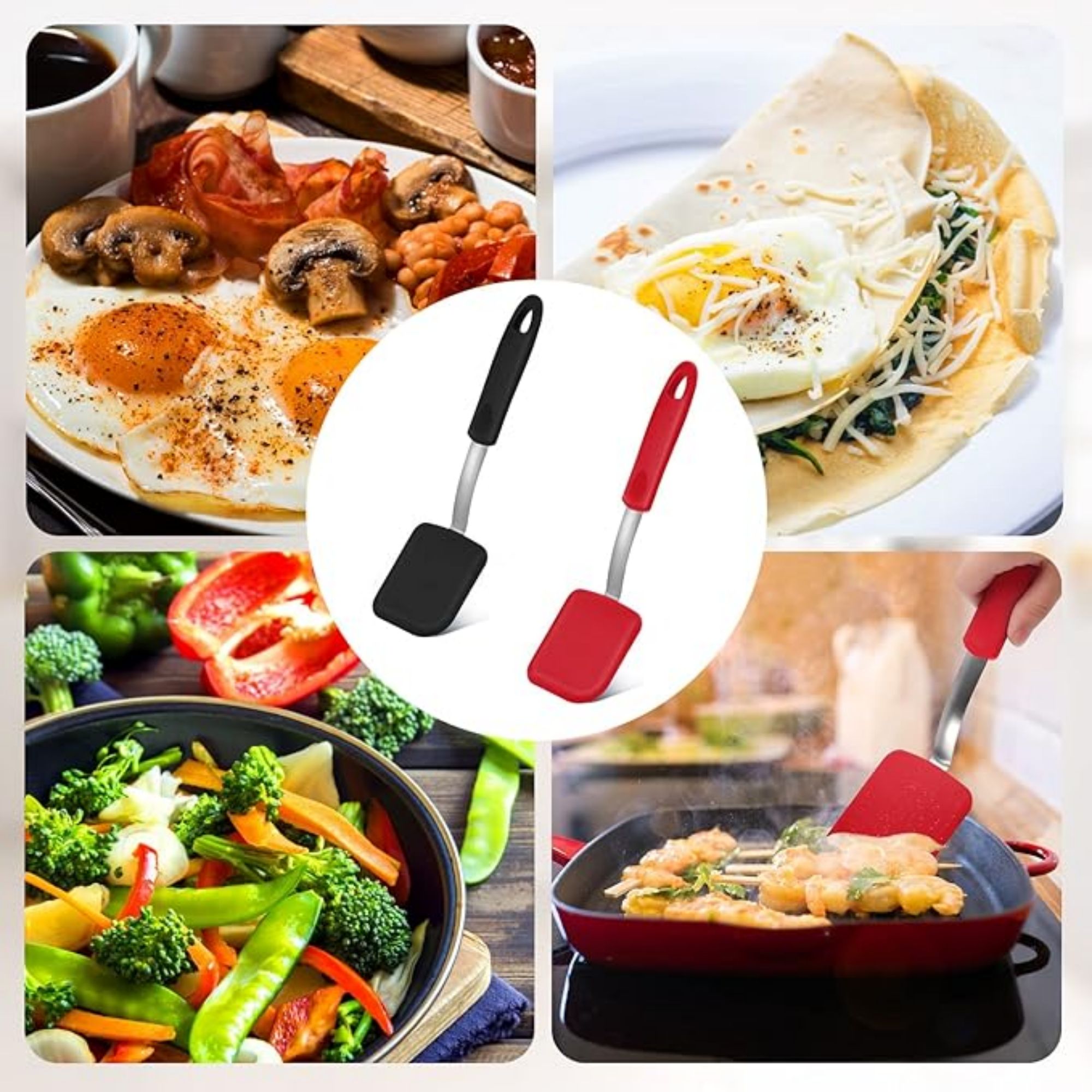 Mini Silicone Spatula Turner 5