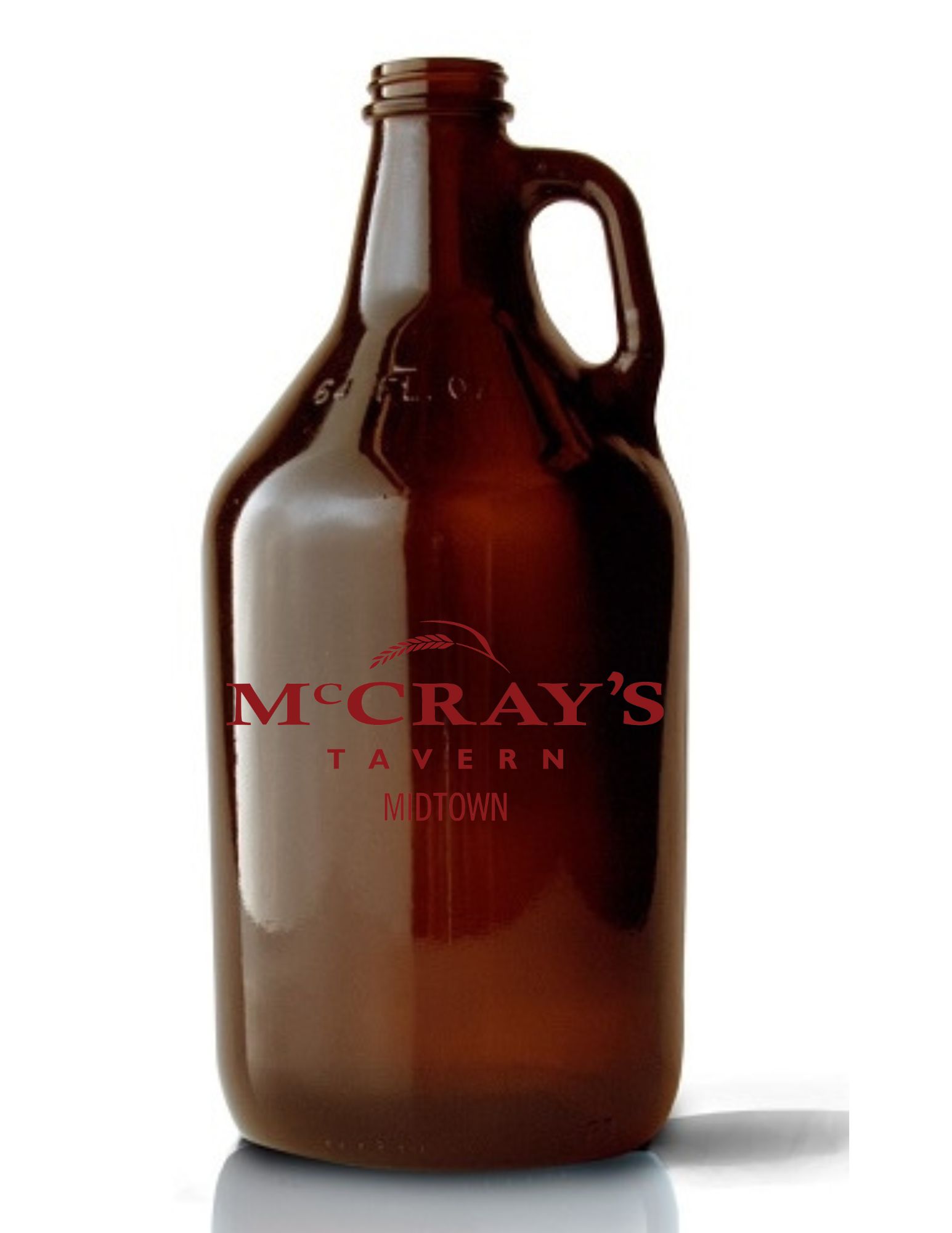 Amber Growler 64 oz. 3